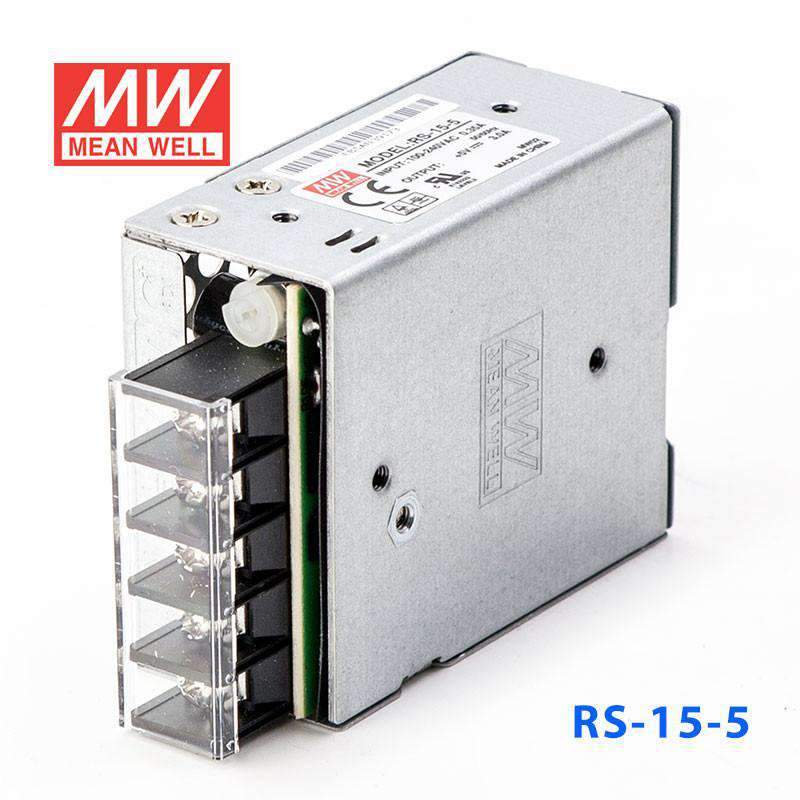 Mean Well RS-15-5 Power Supply 15W 5V - PHOTO 1