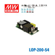 Mean Well LOP-200-54 200W 4"×2" Low Profile Open Frame Power Supply 54V 2.7A