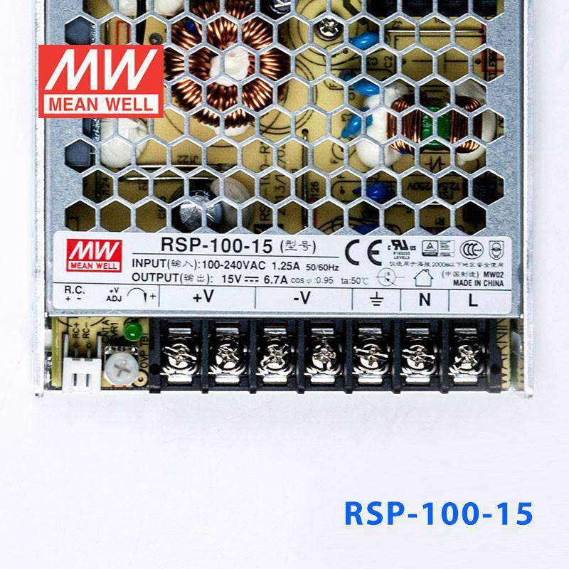 Mean Well RSP-100-15 Power Supply 100W 15V - PHOTO 2