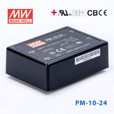 Mean Well PM-10-24 Power Supply 10W 24V 420mA