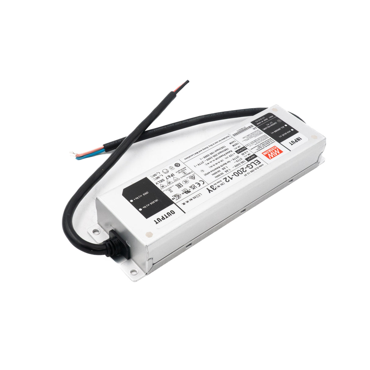 Mean Well ELG-200-12-3Y AC-DC Single output LED Driver Mix Mode (CV+CC) with PFC 16A - PHOTO 2