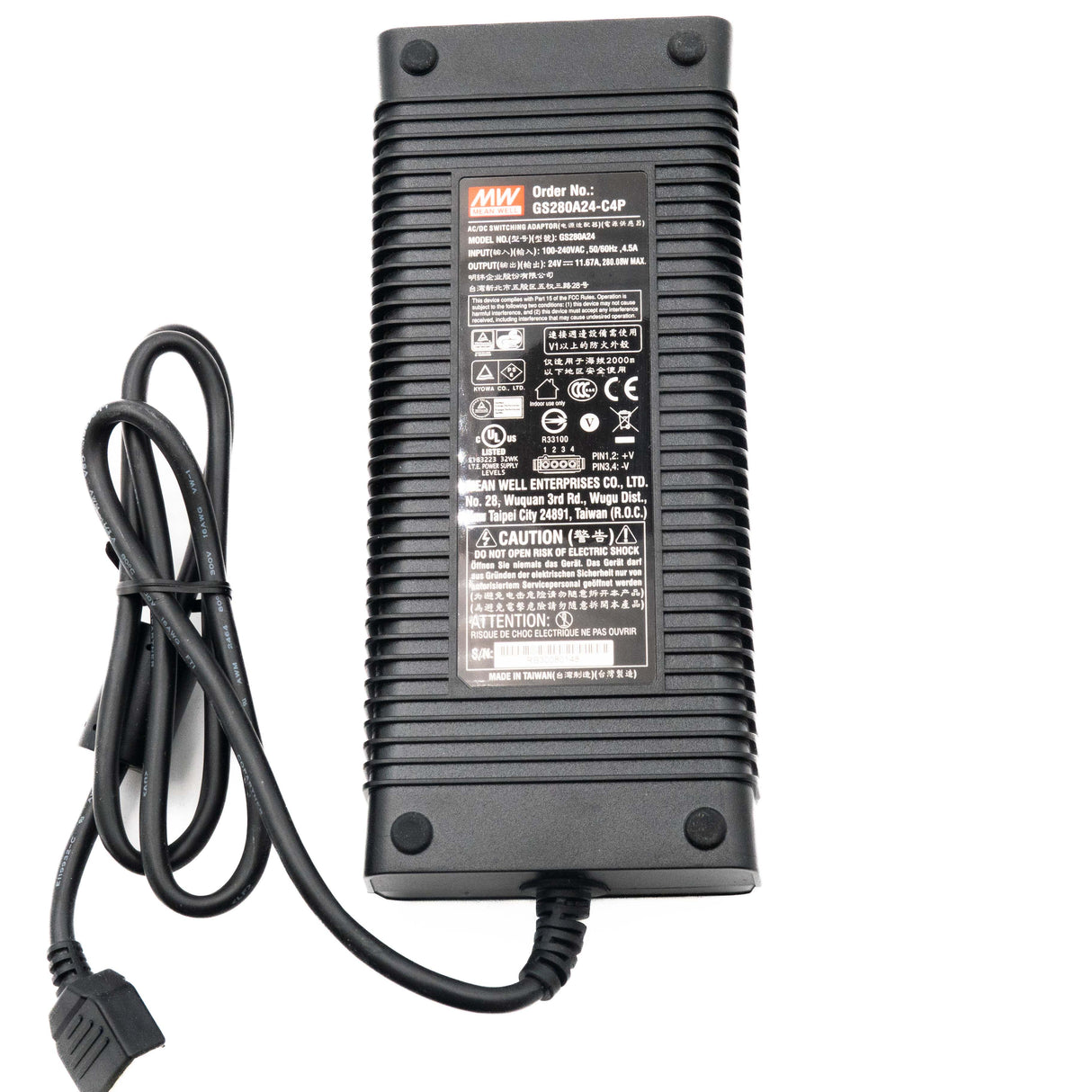 Mean Well GS280A24-C4P Switching Power Adaptor - PHOTO 1