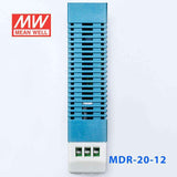 Mean Well MDR-20-12 Single Output Industrial Power Supply 20W 12V 1.67A - DIN Rail - PHOTO 3