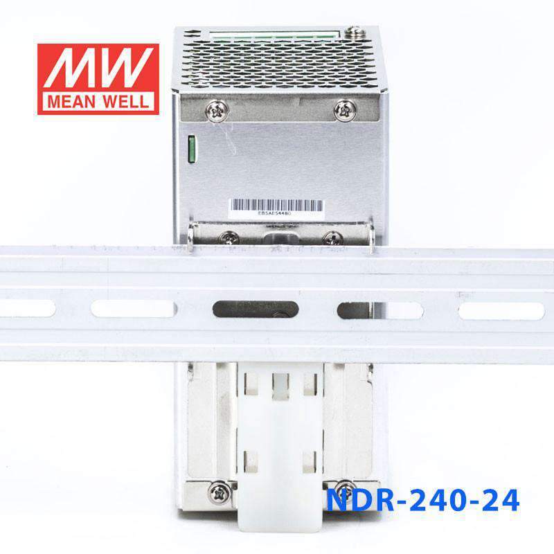 Mean Well NDR-240-24 Single Output Industrial Power Supply 240W 24V 10A - DIN Rail - PHOTO 4