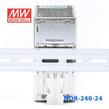 Mean Well NDR-240-24 Single Output Industrial Power Supply 240W 24V 10A - DIN Rail - PHOTO 4