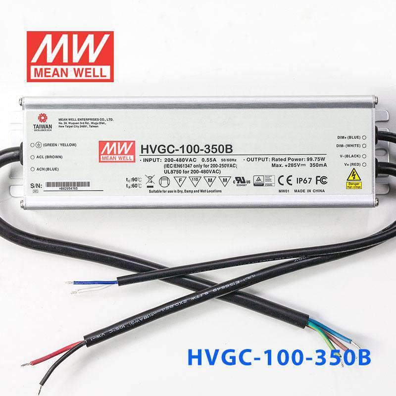 Mean Well HVGC-100-350B Power Supply 75W 350mA - Dimmable - PHOTO 2
