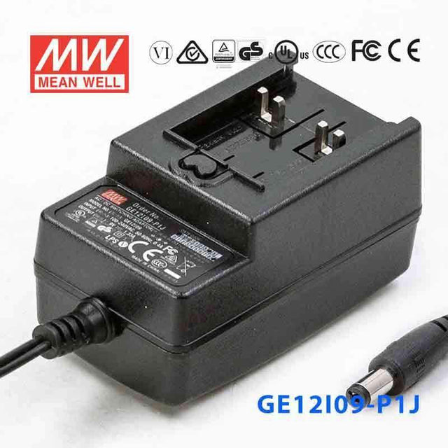 Mean Well GE12I09-P1J Power Supply 12W 9V 1.33A