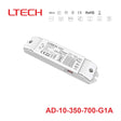 LTECH AD-10-350-700-G1A 10W 350~700mA CC 0/1-10V LED Driver - Selectable Output - AD-10-350-700-G1A - powersupplymall.com