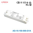 LTECH AD-15-150-500-G1A 13W 24VDC CC 0/1-10V LED Driver - Selectable Output - AD-15-150-500-G1A - powersupplymall.com