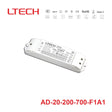 LTECH AD-20-200-700-F1A1 20W 200 ~ 700mACC 0/1-10V LED Driver - Selectable Output - AD-20-200-700-F1A1 - powersupplymall.com