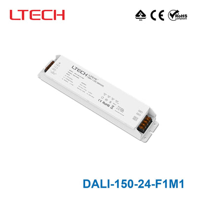 LTECH DALI-150-24-F1M1 150W 24VDC CV DALI LED Driver 6.25A