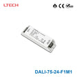 Ltech DALI-75-24-F1M1 75W 24VDC CV DALI LED Driver 3.12A - DALI-75-24-F1M1 - powersupplymall.com