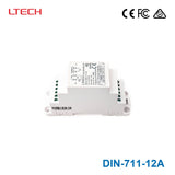 Ltech DIN - 711 - 12A Din Rail 1 - 10V LED Controller 12A - DIN-711-12A - powersupplymall.com