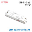 Ltech DMX-36-200-1200-E1A1 36W 200~1200mA CC DMX LED Driver - Selectable Output - DMX-36-200-1200-E1A1 - powersupplymall.com