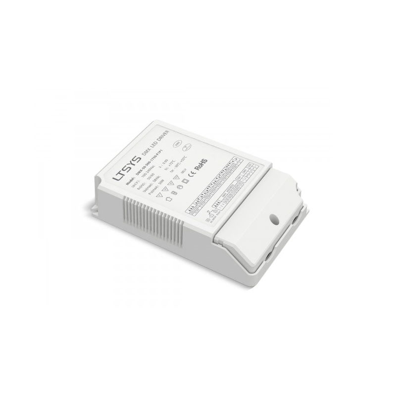 Ltech DMX - 50 - 500 - 1750 - F1P1 DMX Driver 500 - 1750mA 50W - DMX - 50 - 500 - 1750 - F1P1 - powersupplymall.com