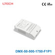 Ltech DMX - 50 - 500 - 1750 - F1P1 DMX Driver 500 - 1750mA 50W - DMX-50-500-1750-F1P1 - powersupplymall.com