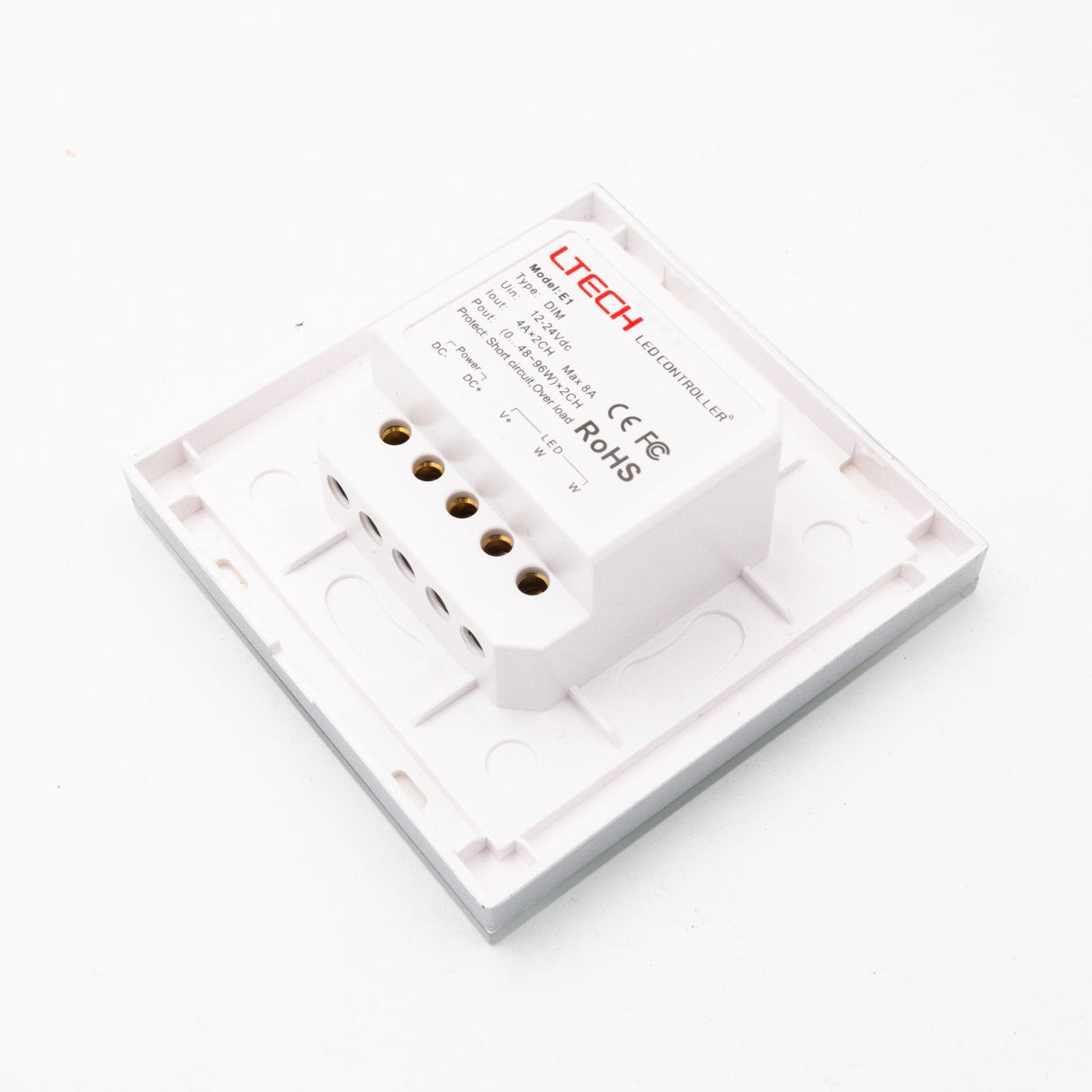 Ltech E1 Single-zone Touch Panel - Dimming - E1 - powersupplymall.com