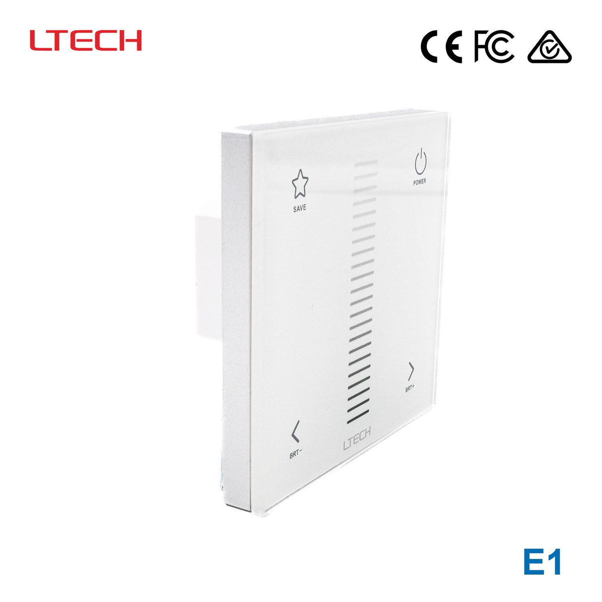 Ltech E1 Single-zone Touch Panel - Dimming - E1 - powersupplymall.com
