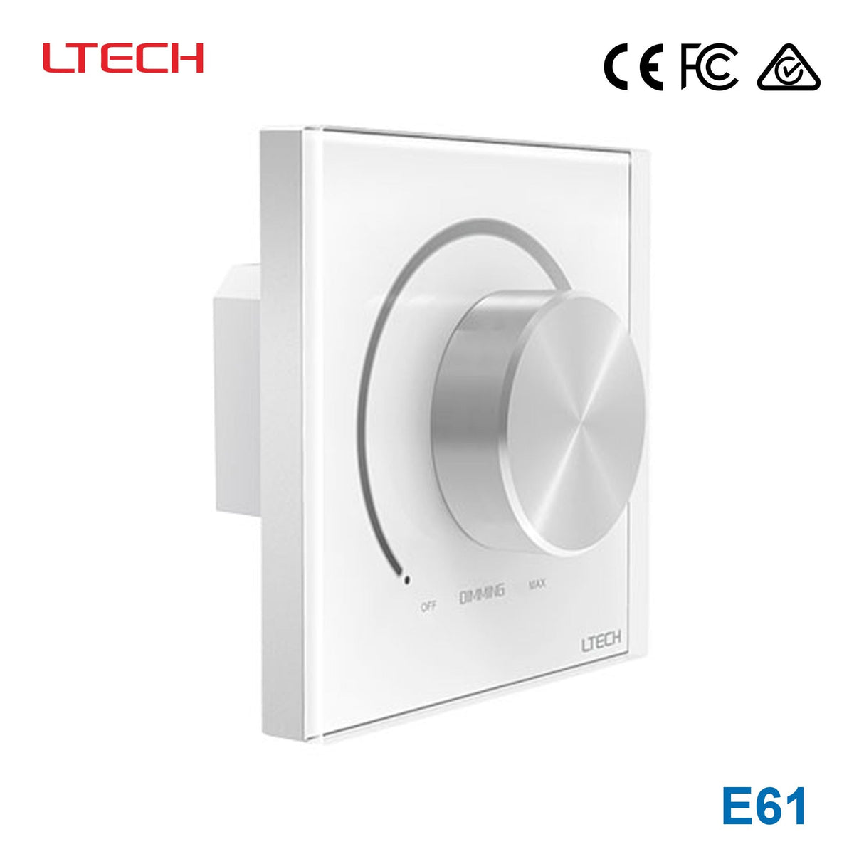 Ltech E61 Rotary Panel - Dimmer - E61 - powersupplymall.com