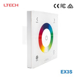Ltech EX3S Wireless RF/DMX512 Single - zone Touch Panel - RGB - EX3S - powersupplymall.com