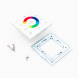 Ltech EX8S Wireless RF/DMX512 Multi-zone Touch Panel - RGBW - EX8S - powersupplymall.com