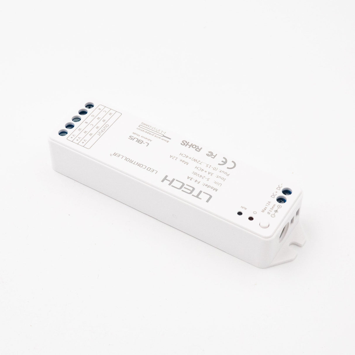 Ltech F4 - 3A Wireless RF Constant Voltage Controller - 4 Channel - F4-3A - powersupplymall.com
