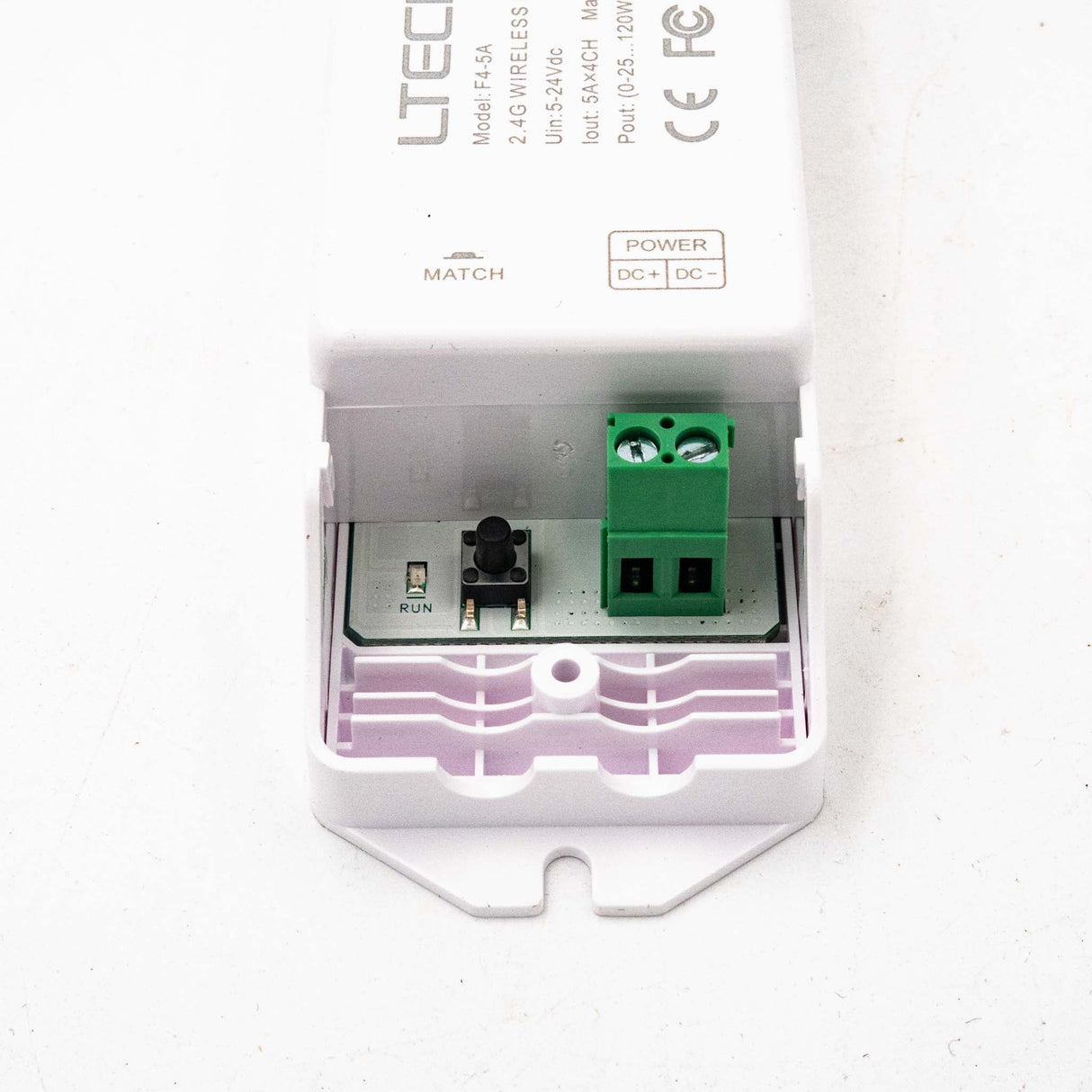 Ltech F4-5A Wireless RF Constant Voltage Controller - 4 Channel - F4-5A - powersupplymall.com