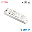 Ltech F5 - DMX - 4A Wireless RF Constant Voltage Controller - 5 Channel - F5-DMX-4A - powersupplymall.com