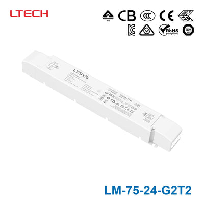 Ltech LM-75-24-G2T2 75W 24VDC CV Triac Driver 3.125A