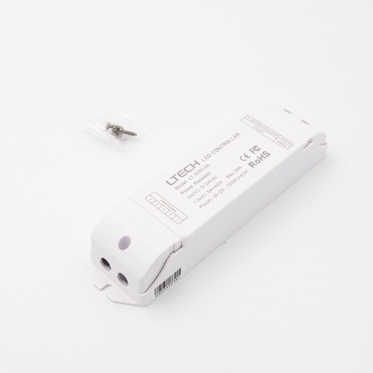 Ltech LT-3040-5A PWM Constant Voltage Repeater - RGBW - LT-3040-5A - powersupplymall.com