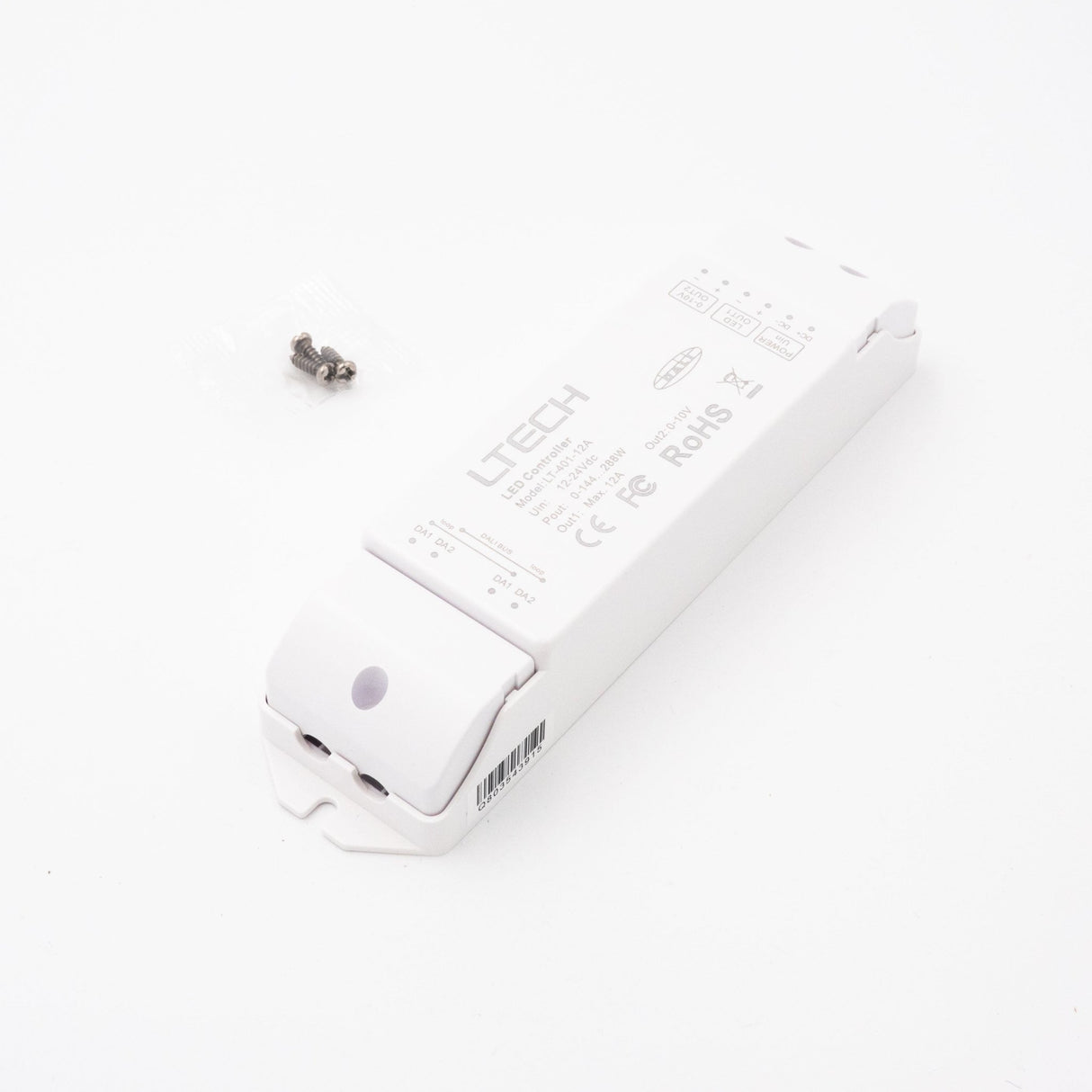 Ltech LT-401-12A Constant Voltage Controller - DALI Dimming - LT-401-12A - powersupplymall.com