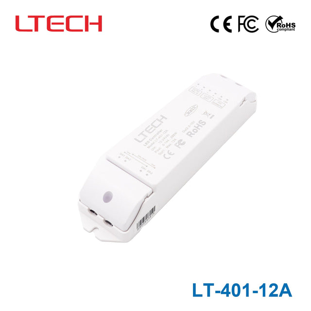 Ltech LT-401-12A Constant Voltage Controller - DALI Dimming - LT-401-12A - powersupplymall.com