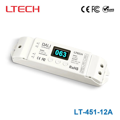 Ltech LT-451-12A Constant Voltage Controller - DALI Dimming
