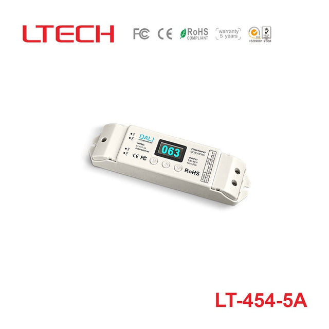 Ltech LT - 454 - 5A Constant Voltage Controller - DALI RGBW - LT-454-5A - powersupplymall.com