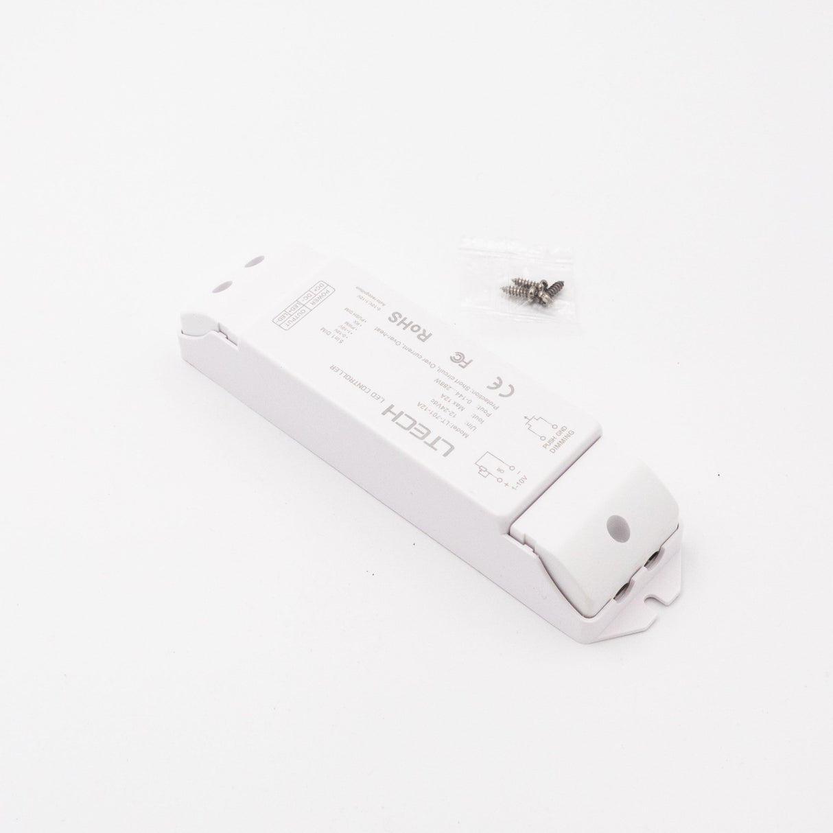 Ltech LT-701-12A Constant Voltage Controller - 0-10V/Push Dimmable - LT-701-12A - powersupplymall.com