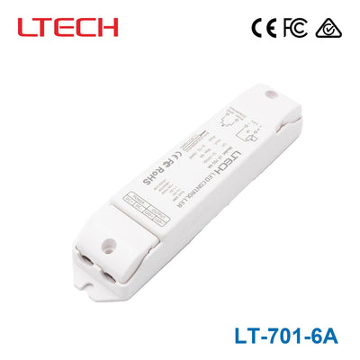 Ltech LT-701-6A Constant Voltage Controller - 0-10V/Push Dimmable