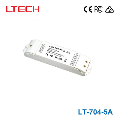 Ltech LT-704-5A Constant Voltage Controller - 0-10V/Push Dimmable