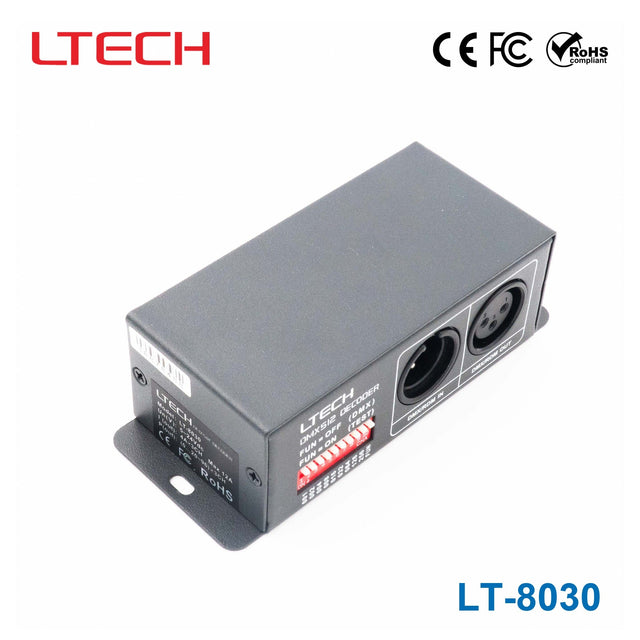Ltech LT - 8030 Constant Voltage Decoder - DMX - LT-8030 - powersupplymall.com