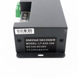Ltech LT-830-350 DMX/RDM 3CH CC DECODER - LT-830-350 - powersupplymall.com