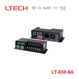 Ltech LT - 830 - 8A Constant Voltage Decoder - DMX/RDM - LT-830-8A - powersupplymall.com