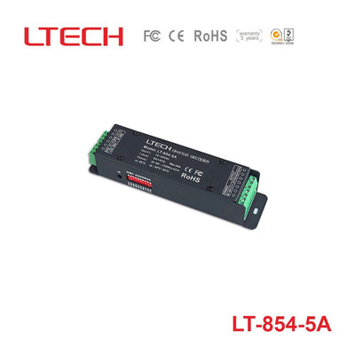 Ltech LT-854-5A Constant Voltage Decoder - DMX/RDM