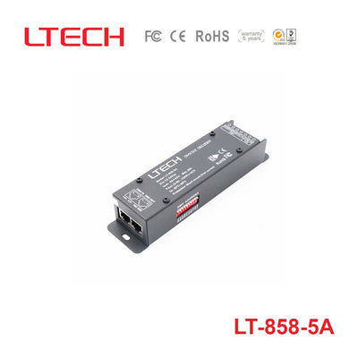 Ltech LT-858-5A Constant Voltage Decoder - DMX