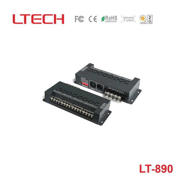 Ltech LT - 890 12CH DMX512 CV Decoder - LT-890 - powersupplymall.com