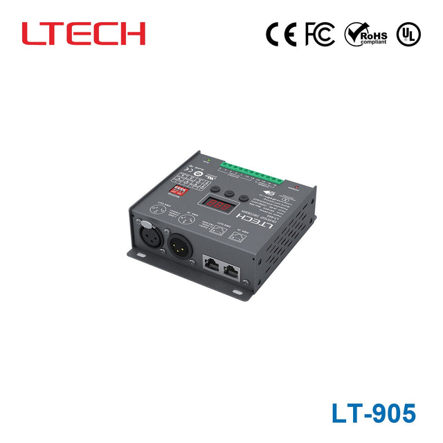 Ltech LT - 905 Constant Voltage Decoder - DMX/RDM - LT-905 - powersupplymall.com