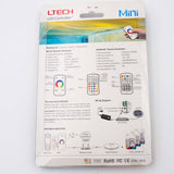 Ltech M3+M3-3A Mini Controller with RF Remote - RGB - M3+M3-3A - powersupplymall.com