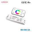 Ltech M4+M4-5A LED RF 4 Channel RGBW Wireless Remote & Controller Set - RGBW - M4+M4-5A - powersupplymall.com