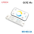 Ltech M5+M3-3A Mini Controller with RF Remote - Colour Temperature - M5+M3-3A - powersupplymall.com