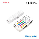Ltech M6+M3-3A Mini Controller with RF Remote - RGB - M6+M3-3A - powersupplymall.com