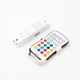 Ltech M6+M3 - 3A Mini Controller with RF Remote - RGB - M6+M3-3A - powersupplymall.com