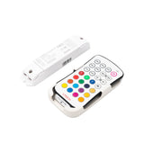 Ltech M6+M3 - 3A Mini Controller with RF Remote - RGB - M6+M3 - 3A - powersupplymall.com